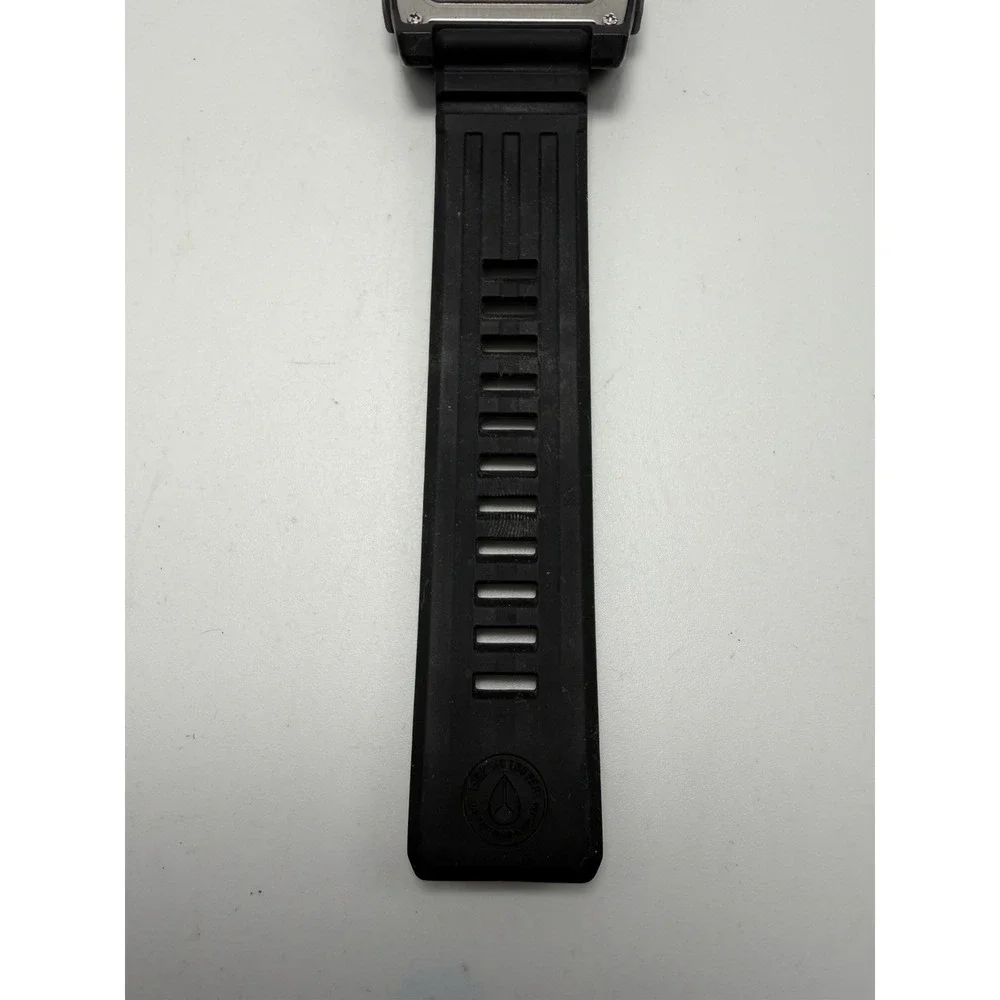 Nixon Base Tide Pro New Battery Digital Watch Black Surf Tactical Mens 42MM 8.5